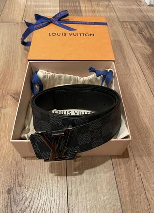 Оригинальный мужской|женский ремень — louis vuitton initiales