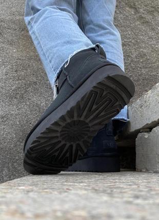 Женские угги ugg classic ultra mini platform black