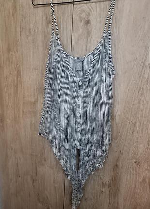 Летняя майка на завязках