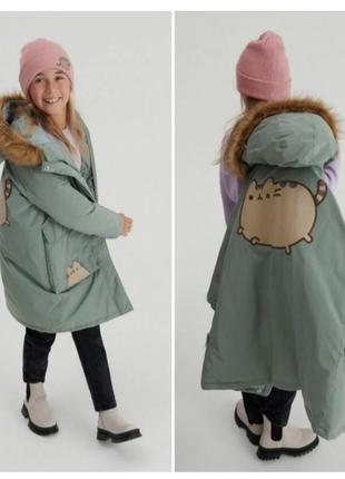 Демісезонне пальто pusheen.
152 см