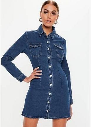 Девочки. очень красивое фирменное джинсовое платье оригинал, бренд denim co primark на пуговицах.