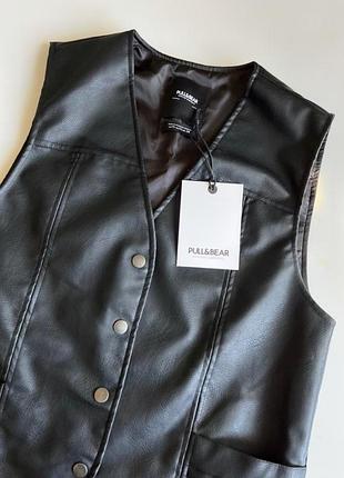 Жилет шкірзам h&m 6