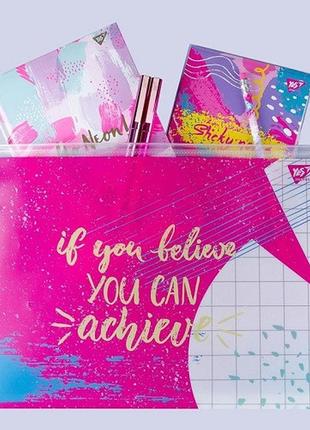 Папка-конверт а4 на блискавцi  yes  hotch potch  491758 (1/12/60)