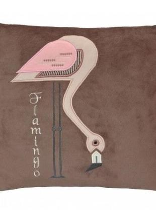 Подушка flamingo birds размер 33х33 см. tigres