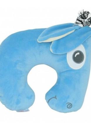 Подушка подголовник ослик размер 33 см tigres