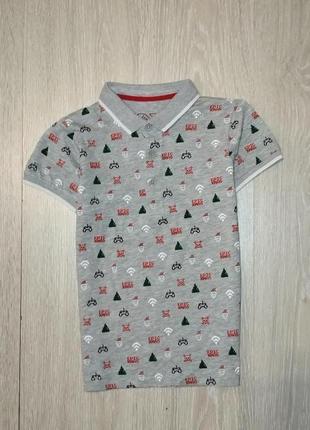 Футболка поло matalan на 6 лет