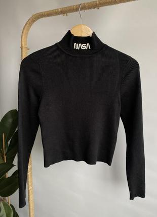 Водолазка укорочена h&m