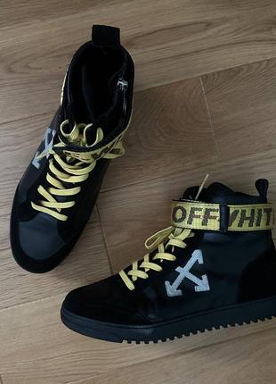 Хайтоп черевики off white 44