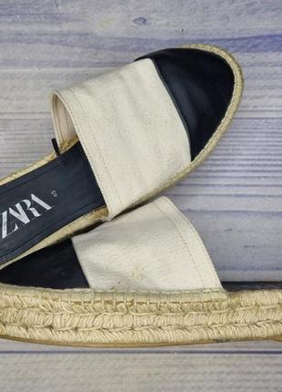Шлепанцы zara