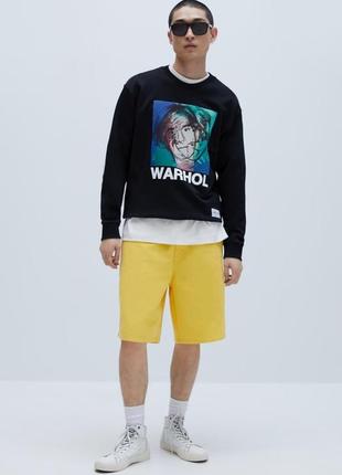 Свитшот с портретом andy warhol x zara rare