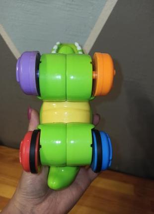 Инерционная игрушка fisher price крокодил3 фото