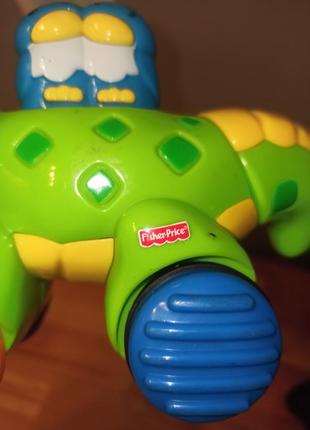 Инерционная игрушка fisher price крокодил7 фото