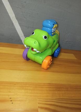 Инерционная игрушка fisher price крокодил6 фото