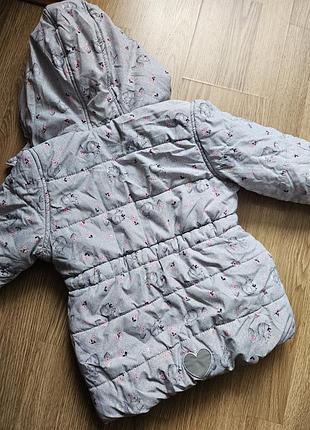 Куртка зимова на дівчинку 110см 2