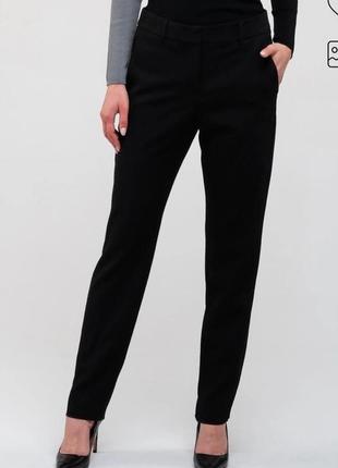 Черные женские прямые брюки классические брюки hugo boss