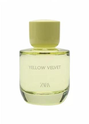 Туалетна вода zara yellow velvet, 90 ml