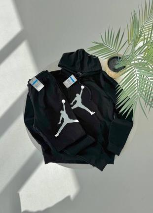 Спортивный костюм jordan big logo/ костюм мужской джордан черный/ оригинал