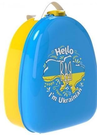 Детский пластиковый рюкзак с наклейками технок 8379, 2 цвета