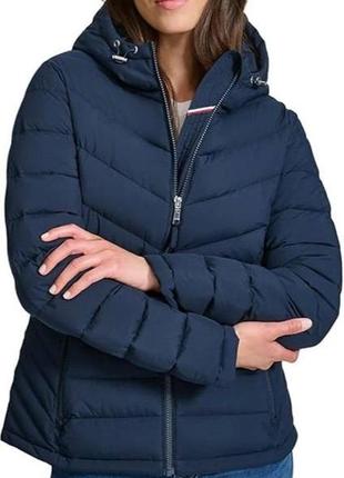 Tommy hilfiger women's packable down jacket with hood hotsell