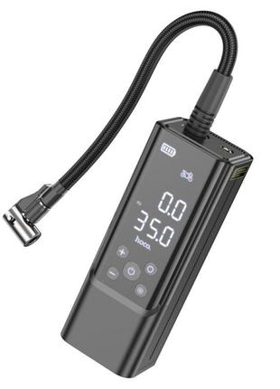 Автомобільний компресор hoco zp7 5000mah 4
