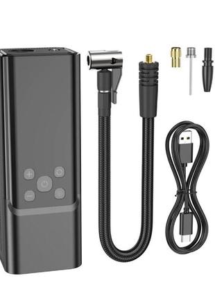 Автомобільний компресор hoco zp7 5000mah 9