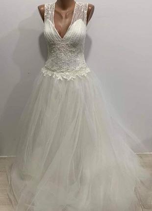 Новое женское английское  свадебное платье 42р. tulipia happy!!!распродажа! лот 105!распродажа!