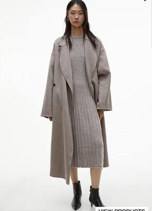 Плаття сукня платье міді миди h&m