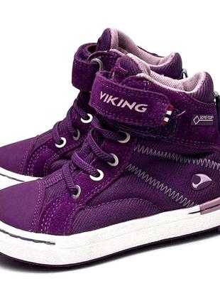 Детские термоботинки девочке viking (норвегия)