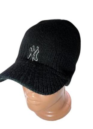 Шапка оригинальная кепка new era / new york с козырьком.