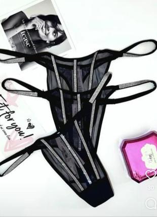 Трусики стрінги victoria's secret вікторія сікрет оригінал