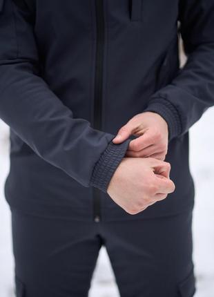 Куртка мужская soft shell intruder серая7 фото