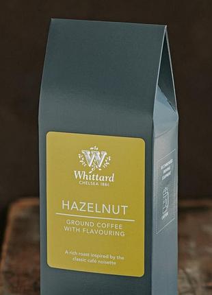 Whittard hazelnut coffee молотый кофе со вкусом фундука 200 g