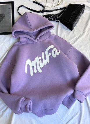Худи на флисе милфа💜