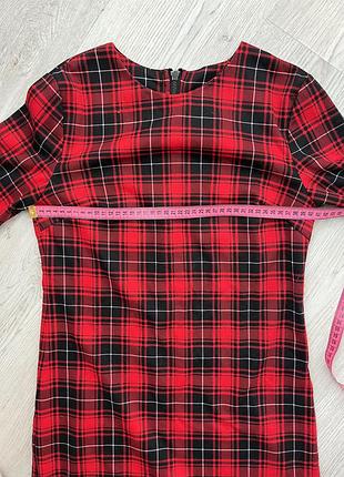 Сукня в клітинку3 фото