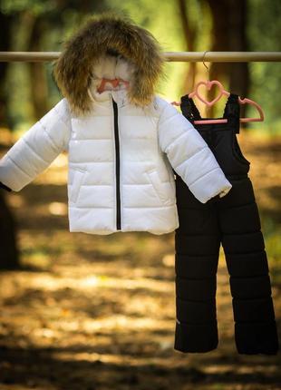 Зимовий комбінезон на дівчинку