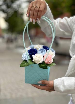 Букет з мильних квітів 🌸