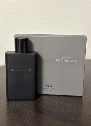 Туалетна вода zara 800 black 90 ml