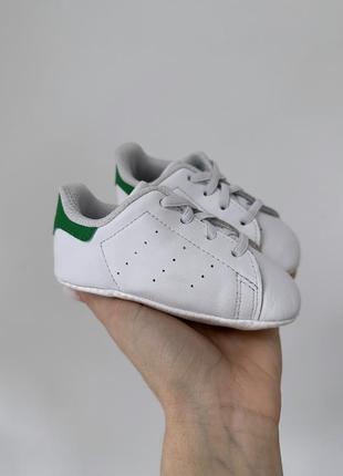 Стильні пінетки-кросівочки adidas stan smith2 фото