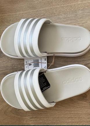 Шлепанцы adidas шлепки слайды слайдеры3 фото