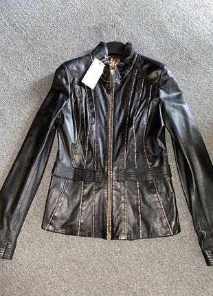 Куртка кожаная новая