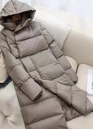 Куртка/пальто жіноче зима колір чорний , беж , сіро бежевий