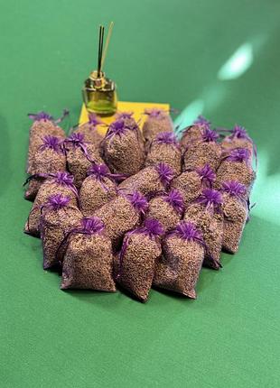 Ароматные саше мешочки с цветами лаванды 21 г