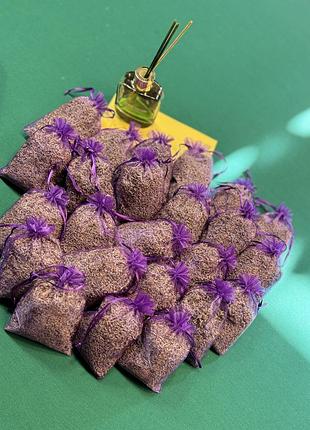 Ароматные саше мешочки с цветами лаванды 21 г