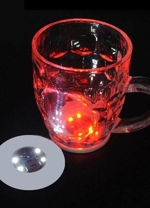 Светящаяся подставка под бокал, бутылку и тд, хэллоуин, вечеринка