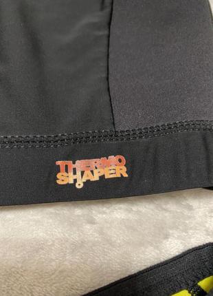 Спортивный костюм комплект для похудения и спорта thermo hot shaper топ+бриджи4 фото