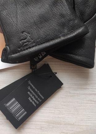 Теплые мужские перчатки перчатки из кожи оленя, румуния