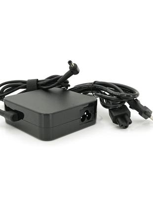 Блок живлення merlion new для ноутбука asus 19 v 4.74 а (90 вт) штекер 5.5*2.5 мм, довжина 0,9 м + кабель живлення