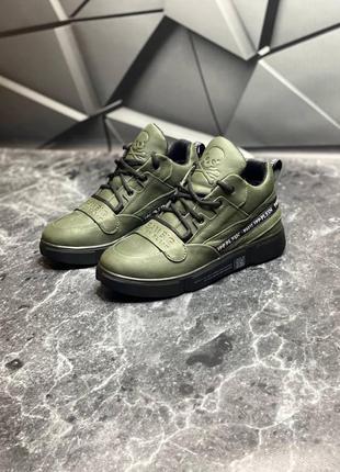 Зимние мужские ботинки philipp plein khaki(байка) 44-45