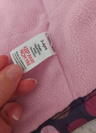 Куртка на флисе на девочку2 фото