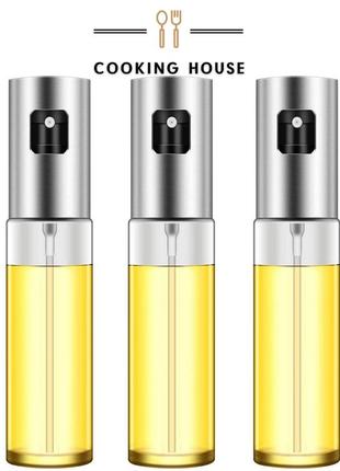 Набор стеклянных распылителей для масла и уксуса cooking house 7trav  3шт